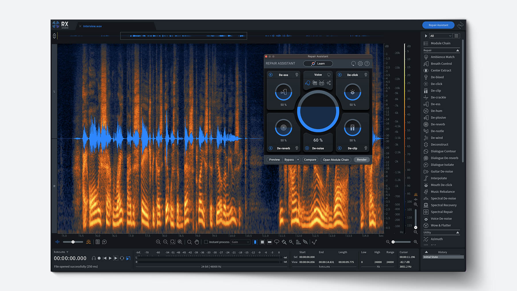 RX 10 by iZotope para Ferramentas Online para Remover Ruído
