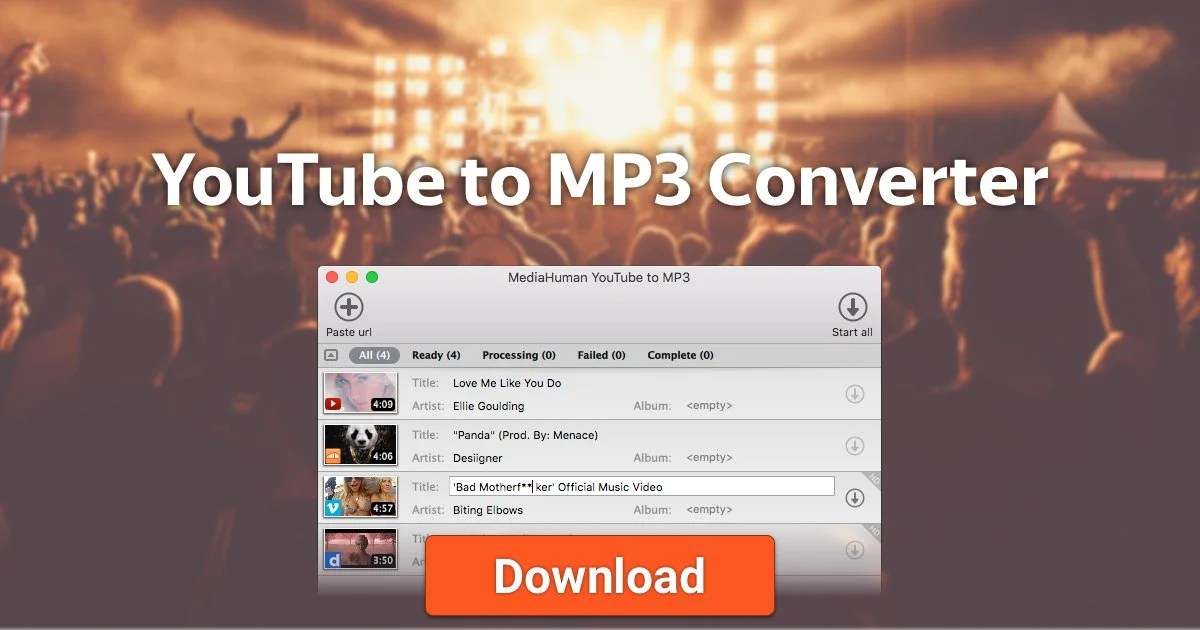 MediaHuman YouTube to MP3 Converter for YouTube to MP3 Converters