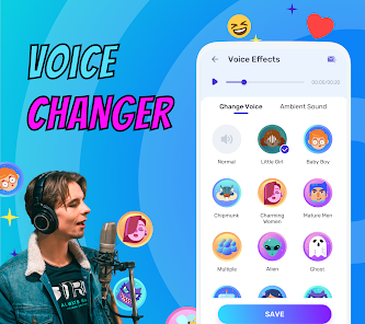 Voice Changer para Software de Mudança de Voz