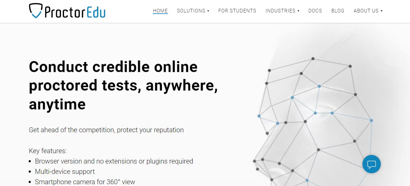 ProctorEdu: Software di proctoring online e monitoraggio dei test online 