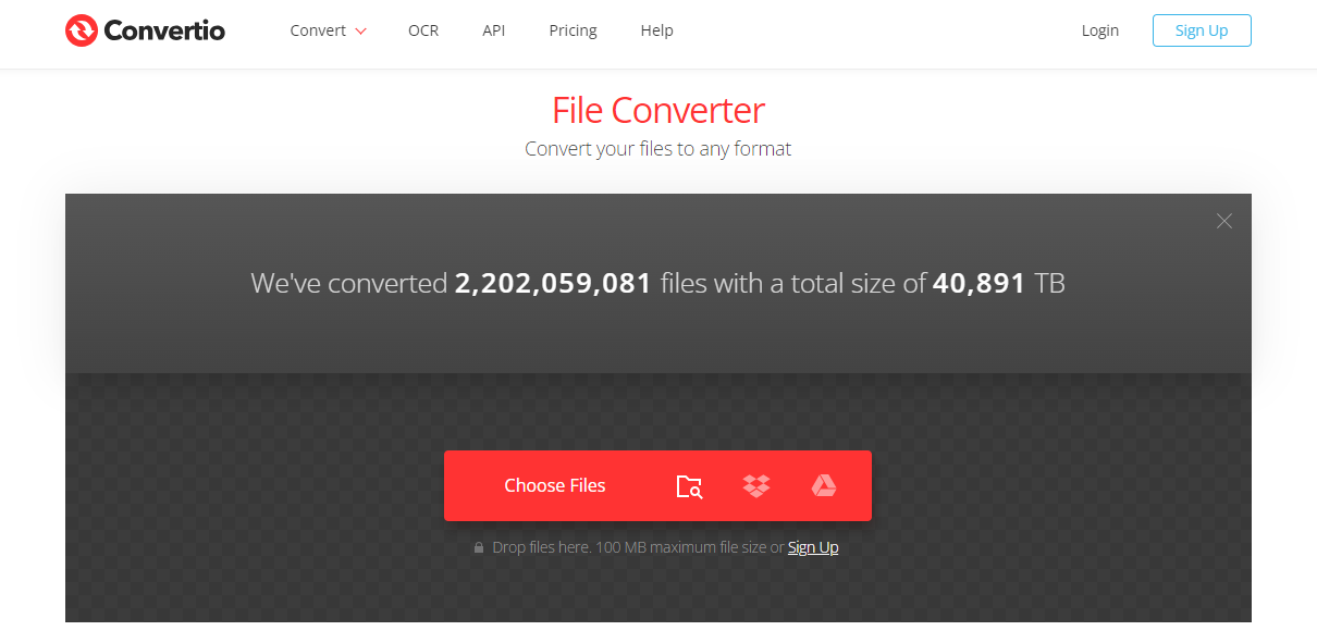 Convertio para Conversor e Downloader de YouTube para FLAC