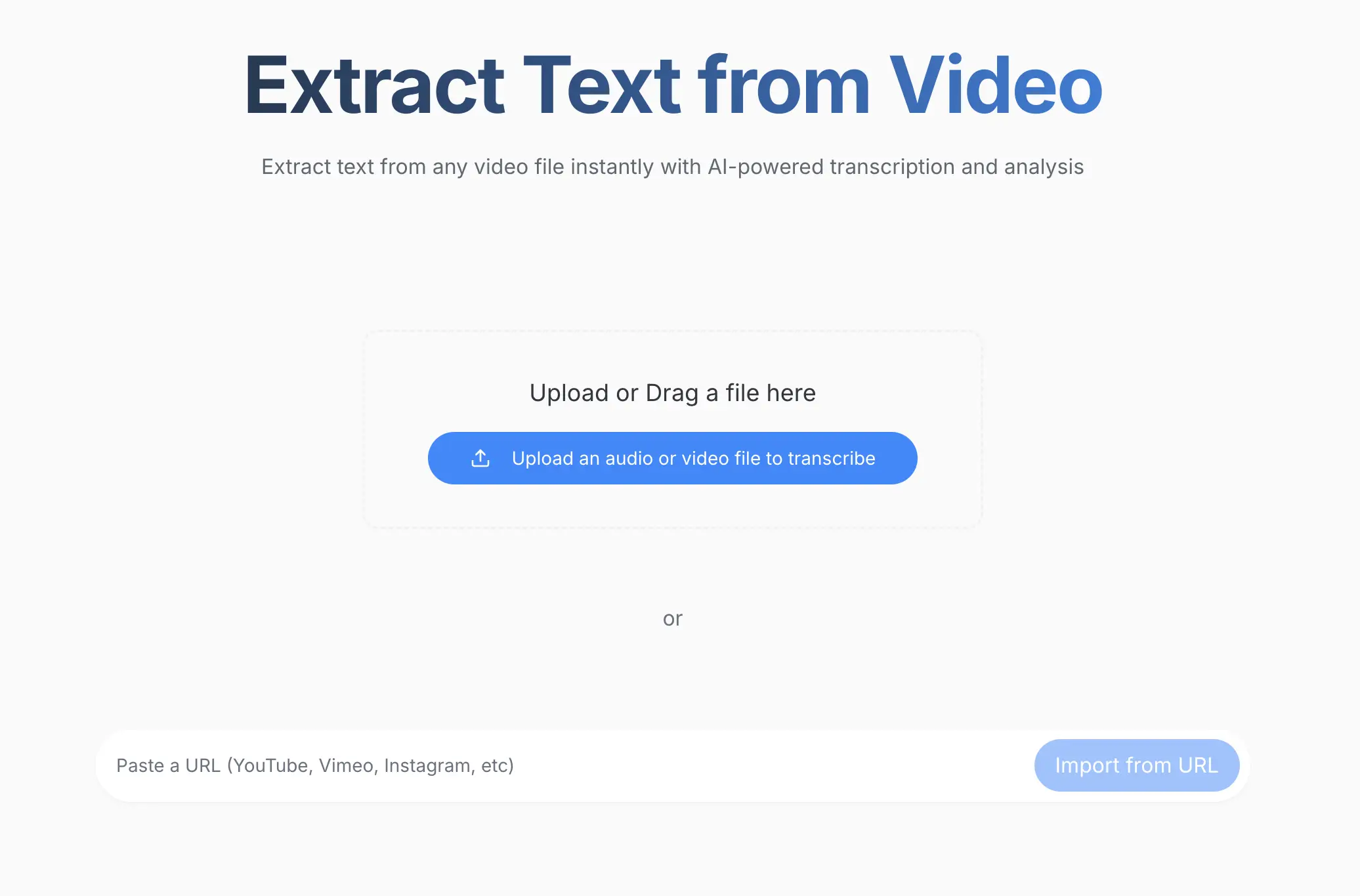 Faça o Upload do Seu Vídeo