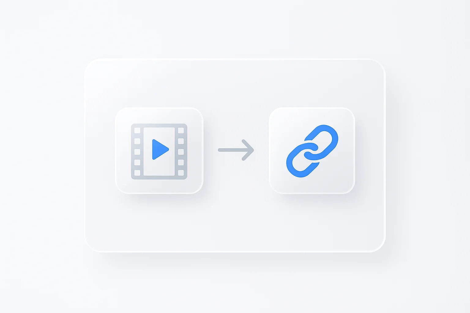 How to turn a video into a shareable link