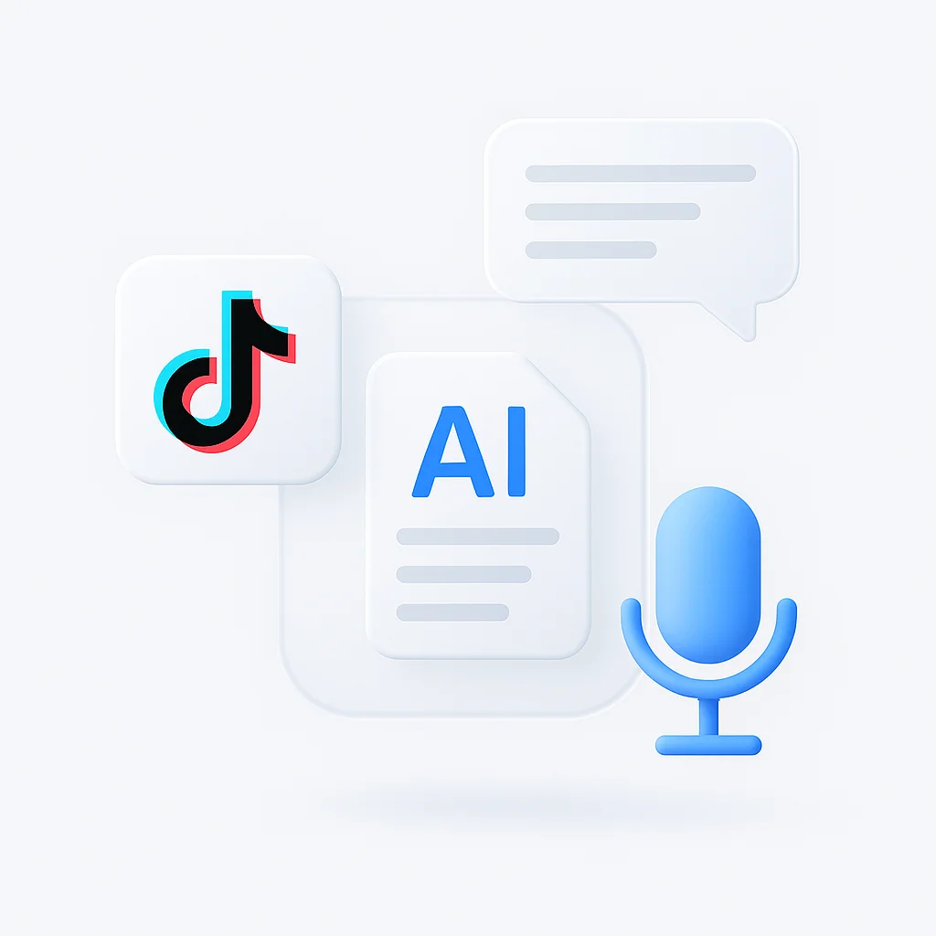8 meilleurs générateurs de transcription TikTok IA de 2025